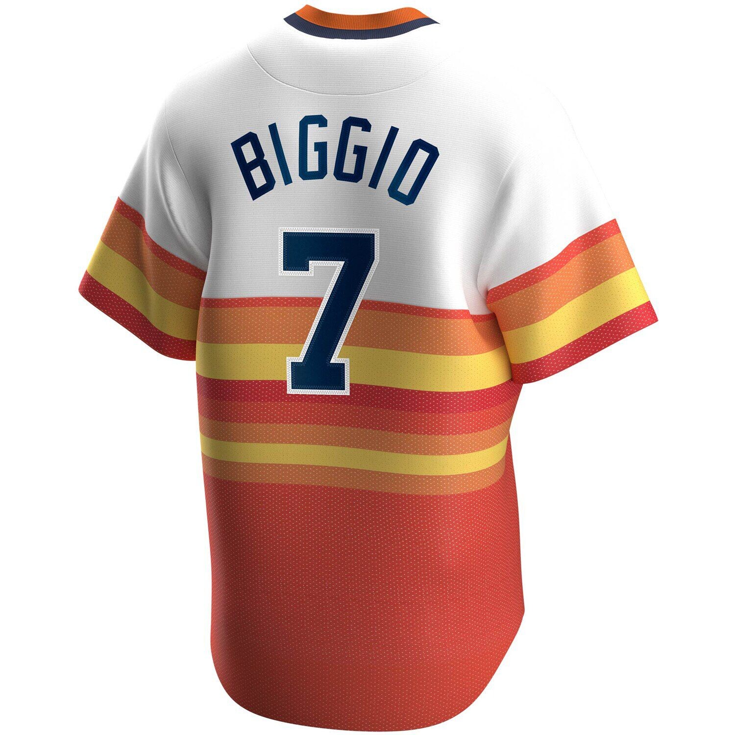 Мужская футболка Nike Craig Biggio White Houston Astros Home Cooperstown Collection Player — фото 3