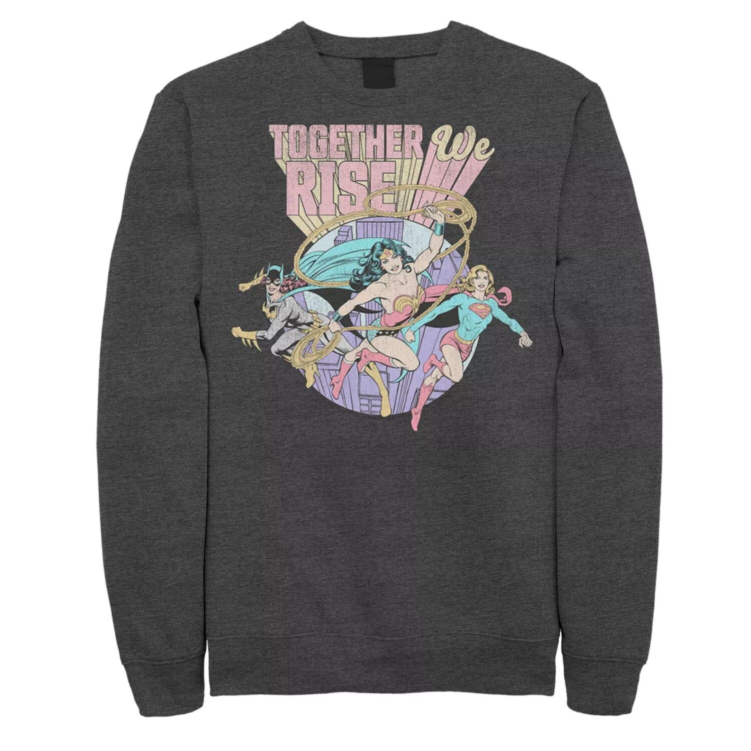 

Мужской свитшот Together We Rise Women Heroes Licensed Character