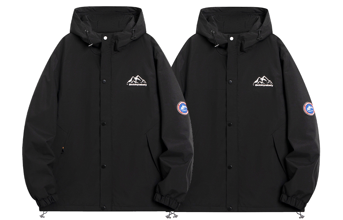 

BOBBY ABLEY Куртка Unisex, 2 Pack (Black+Black)