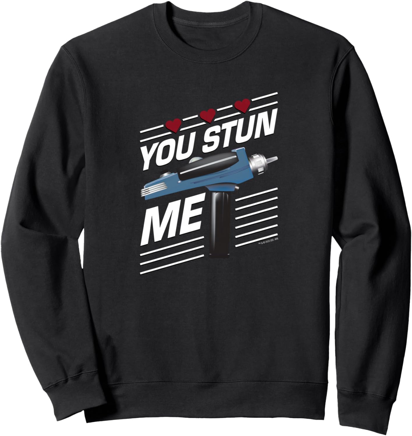 

Толстовка Star Trek Original Series You Stun Me, черная, Черный, Толстовка Star Trek Original Series You Stun Me, черная