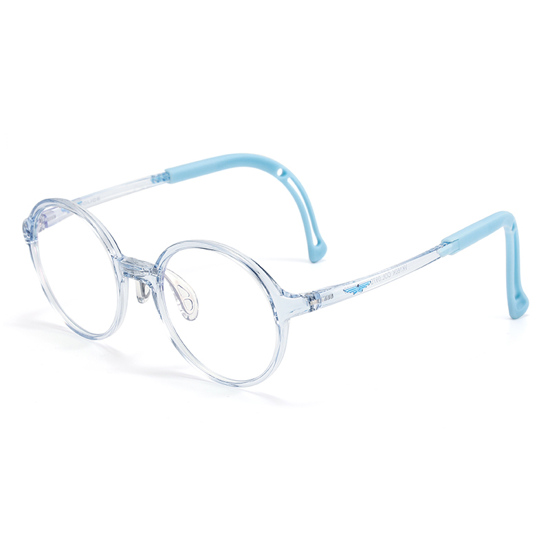 

Police Круглая оправа для очков детская, VK160K-097D/Transparent Light Blue