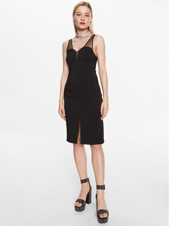 

Коктейльное платье узкого кроя Kontatto, черный