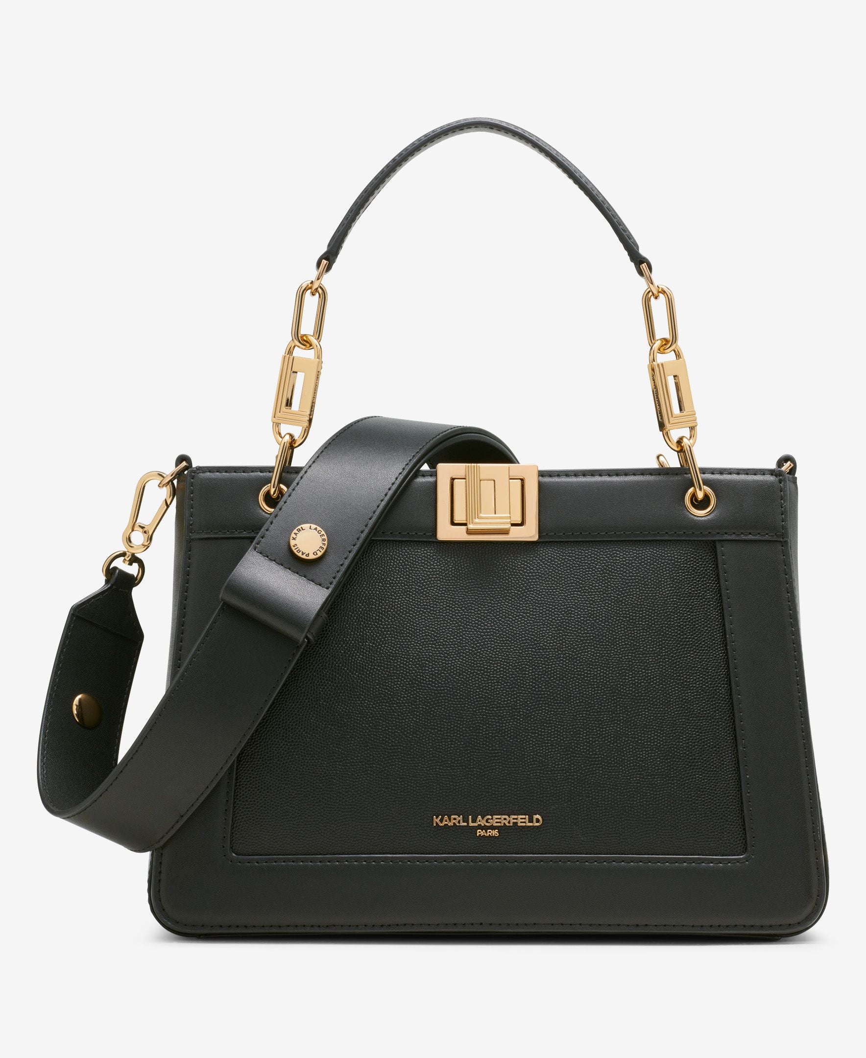 

Сумка-портфель Ivette Karl Lagerfeld Paris, черный/золотой