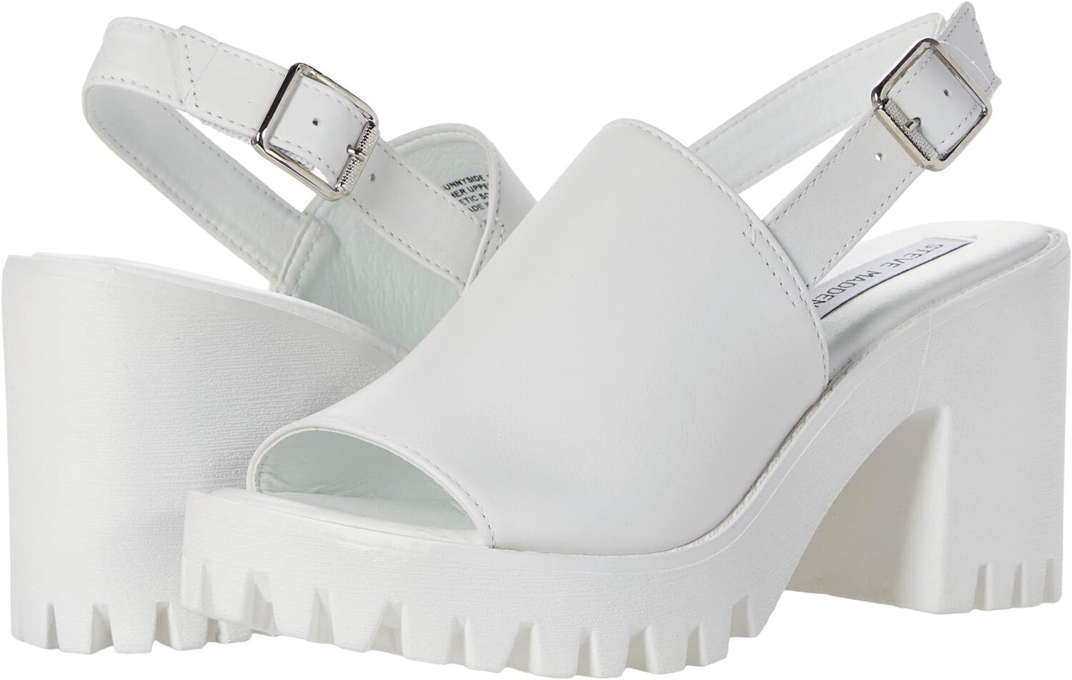 

Босоножки Sunnyside Sandal Steve Madden, белая кожа