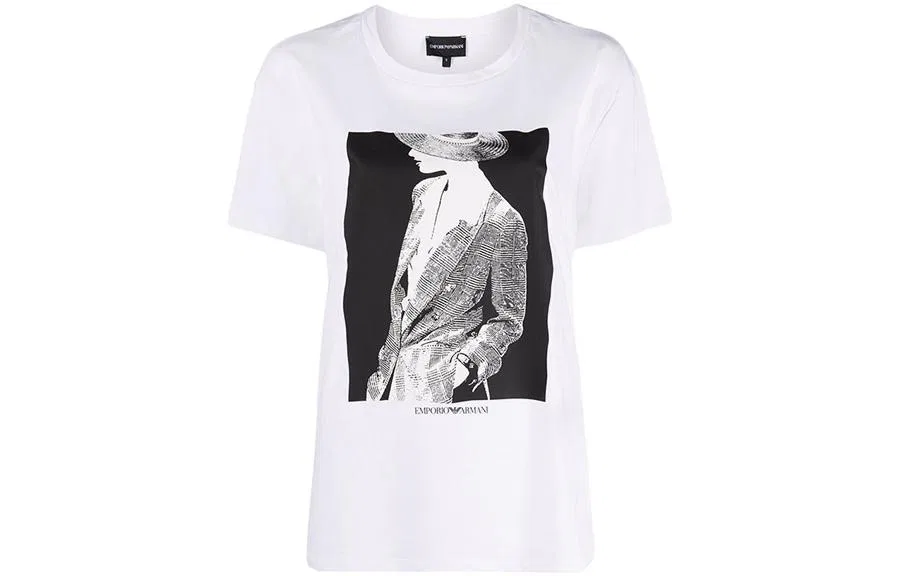 Футболка Emporio Armani белая