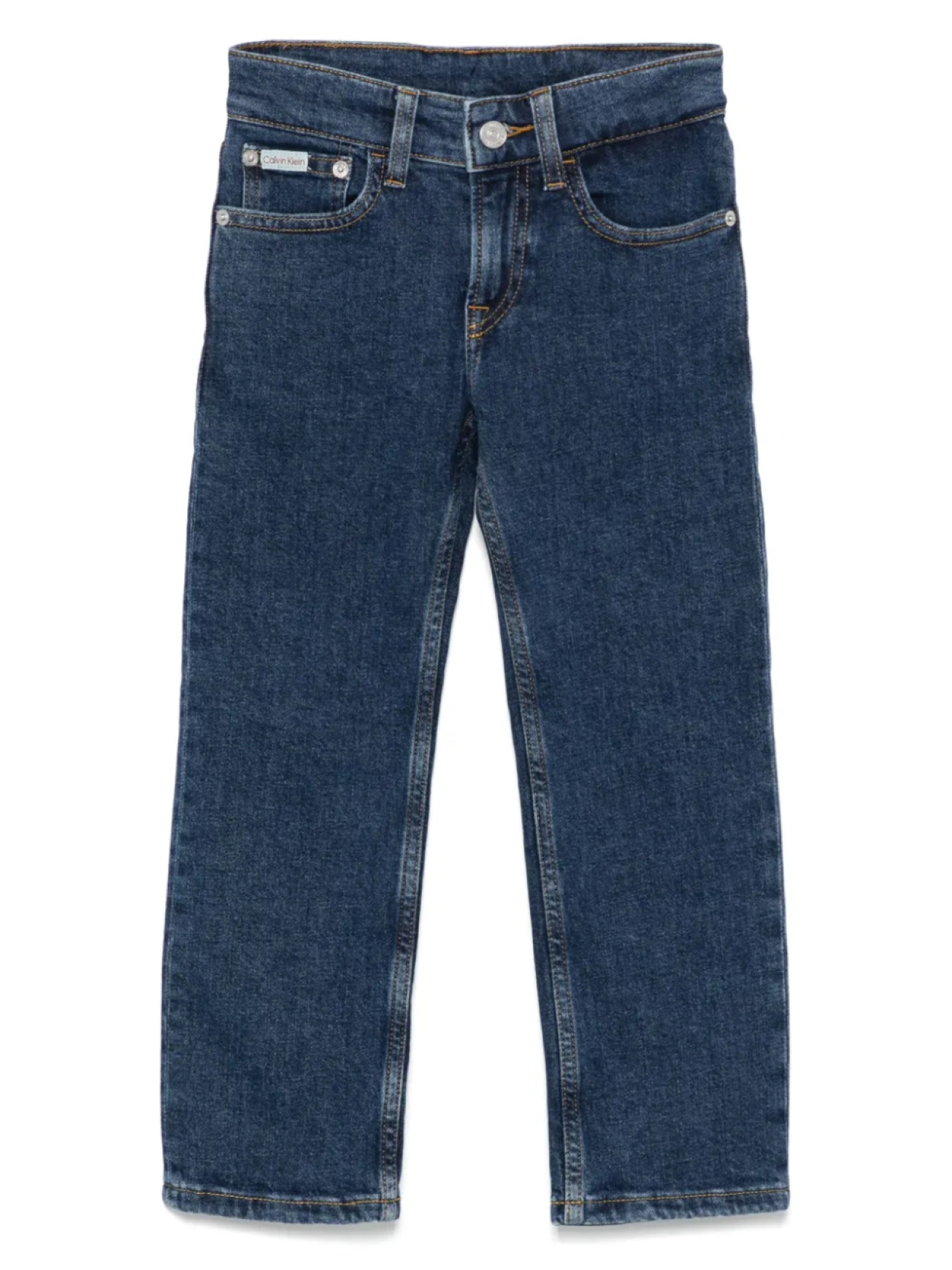 

Джинсы с пятью карманами Calvin Klein Kids, синий