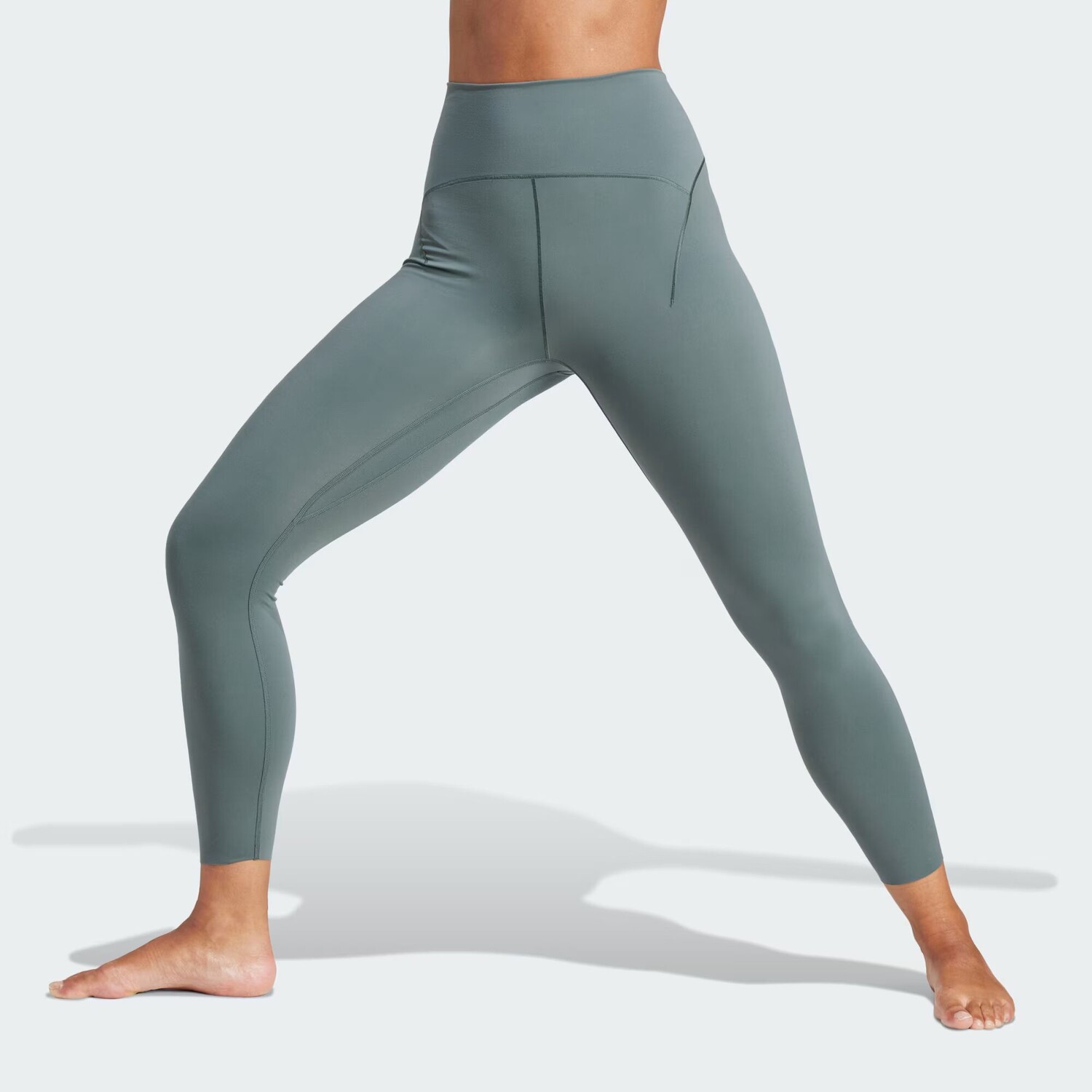 

Леггинсы All Me Luxe 7/8 Adidas, цвет Legend Ivy