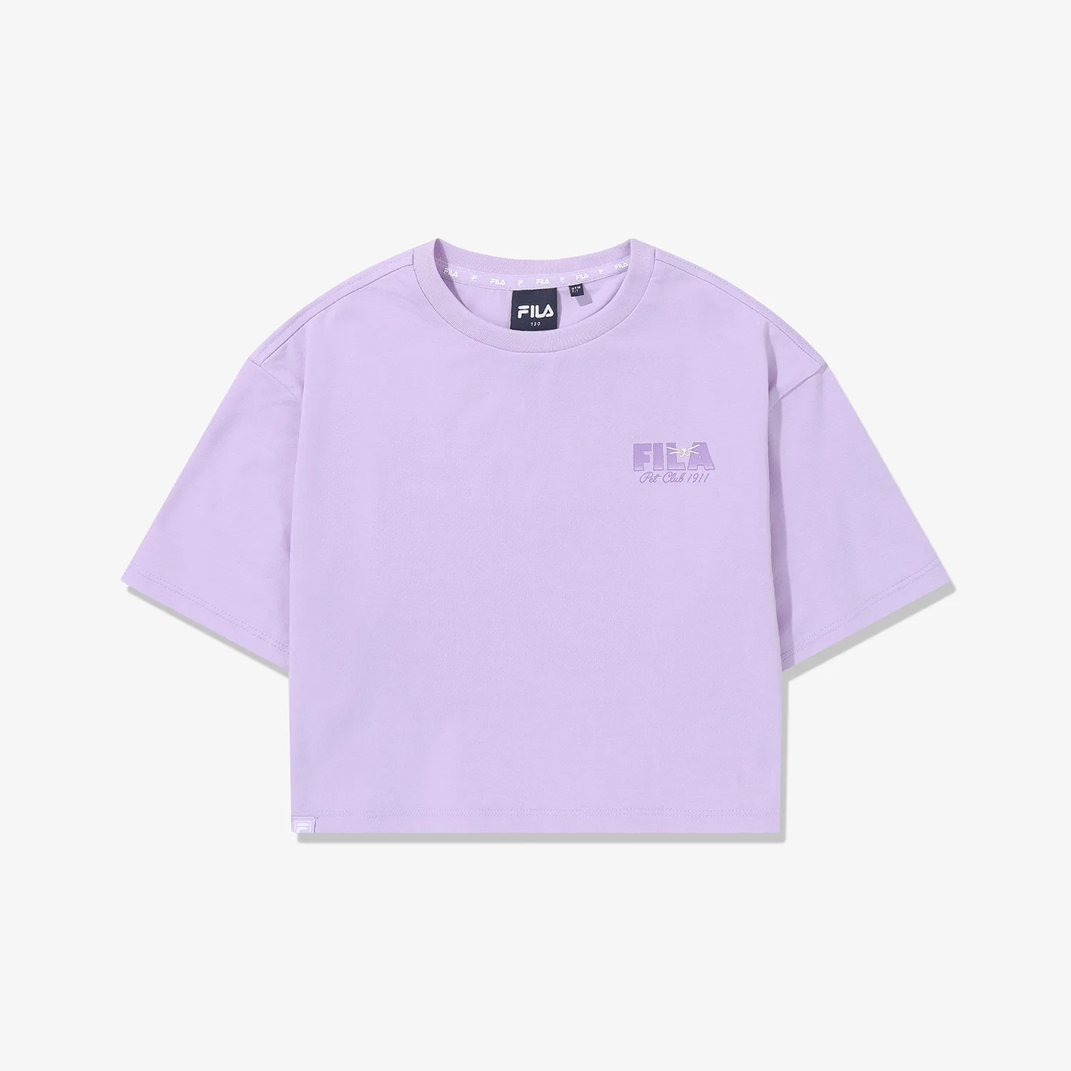 Детская укороченная футболка Drywave Pet Club красного цвета от Fila Kids — фото 2