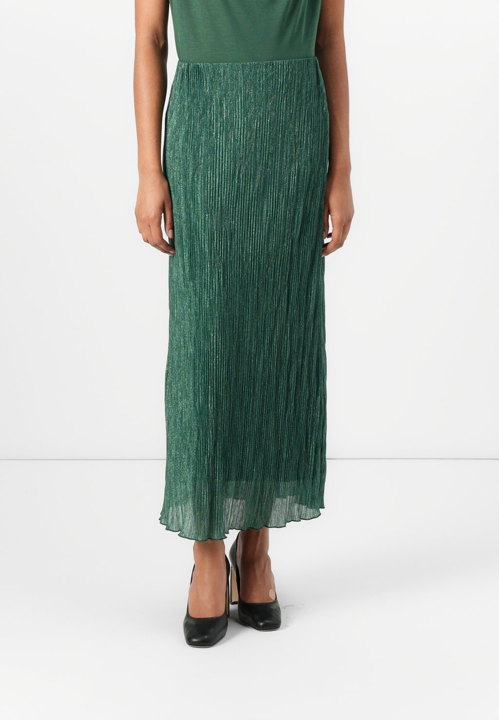 

Юбка макси BRELLABBJOANELLE - Pleated skirt Bruuns Bazaar, темно-зеленый