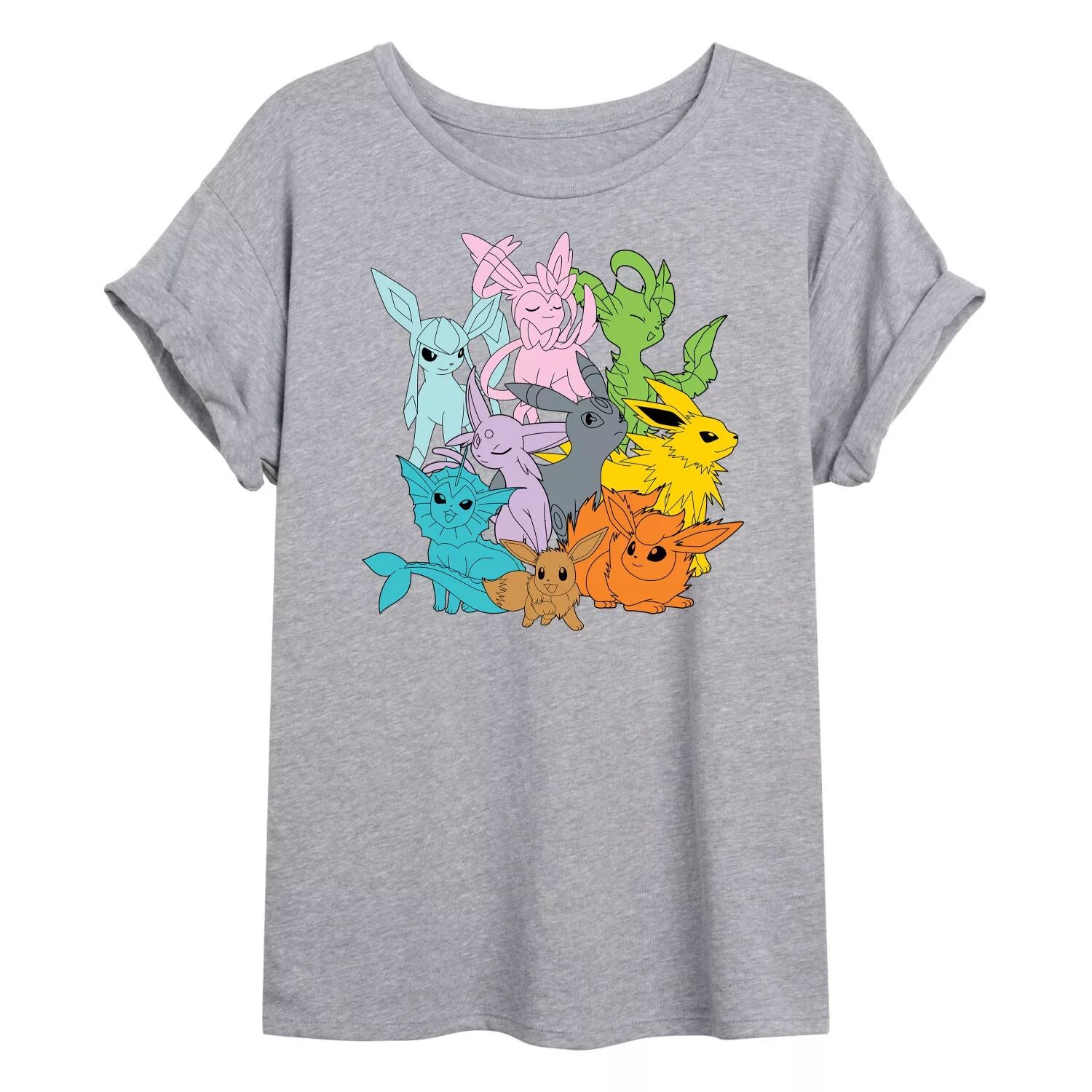 

Струящаяся футболка Pokemon Evolutions для юниоров Licensed Character