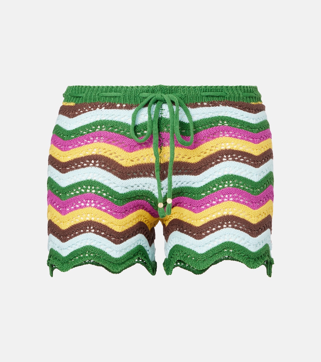 

Ким полосатые шорты из хлопковой смеси с вязаным узором Bananhot, Fancy Stripes