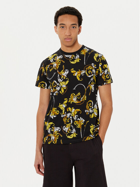 

Облегающая футболка 78GAH6S0 Versace Jeans Couture, черный