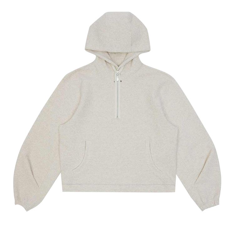 

Худи Ader Error Semi-Oversized Fit Hoodie 'Oatmeal', кремовый