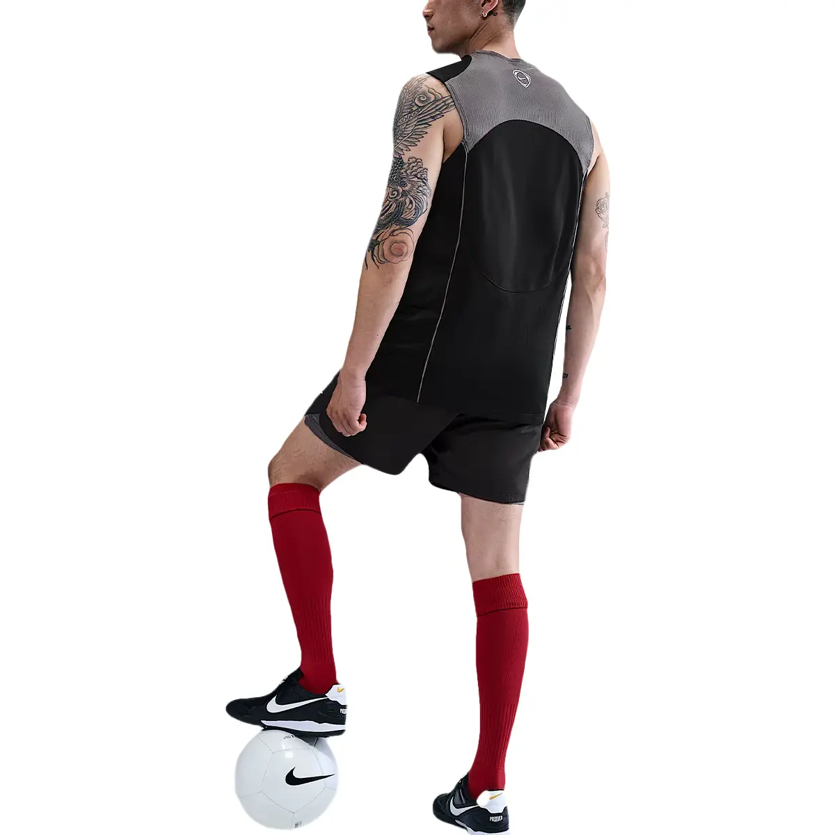Футболка dri fit ss25 total 90 мужская Nike, черный — фото 2
