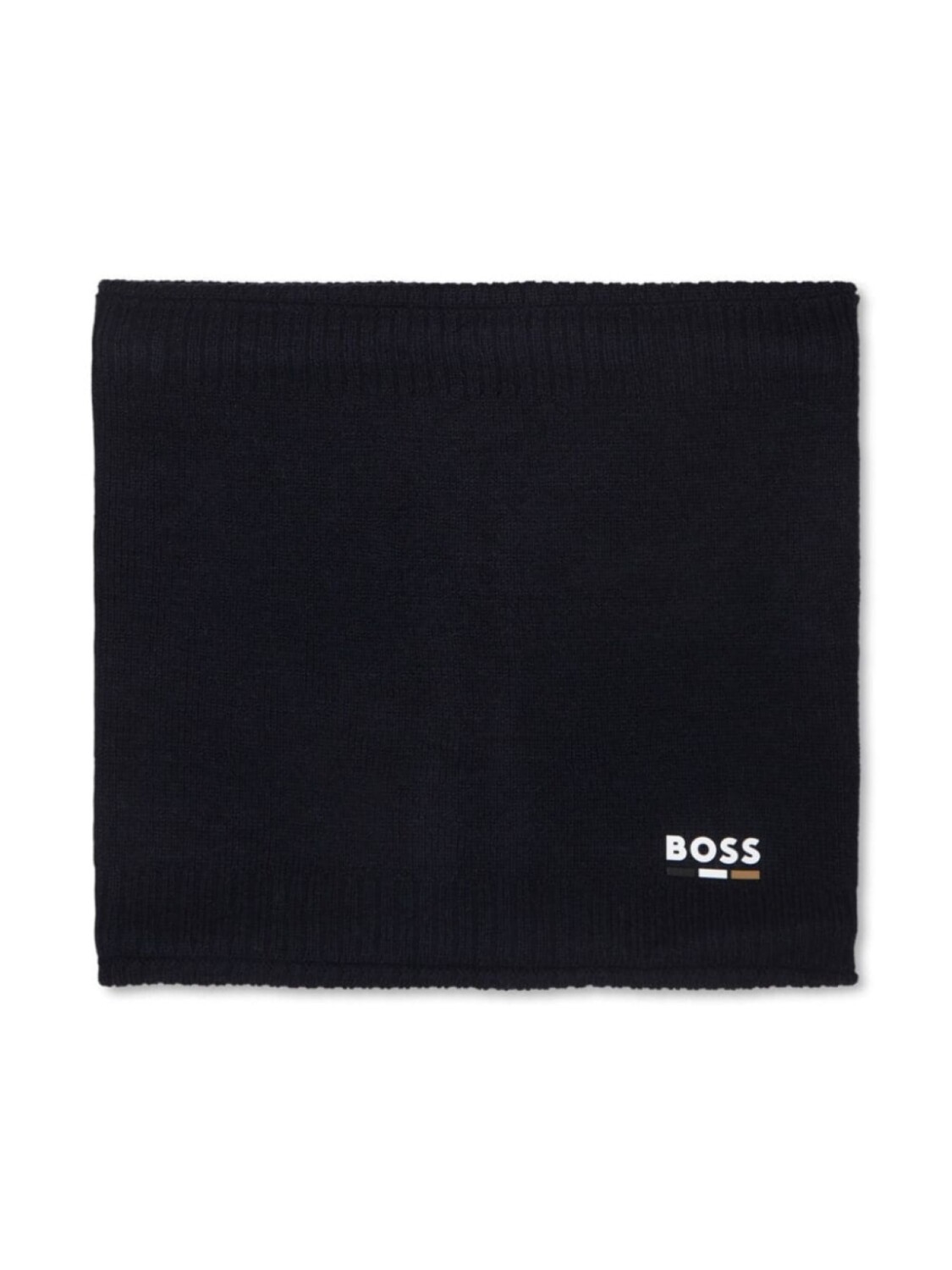 

Шарф с логотипом BOSS Kidswear, синий