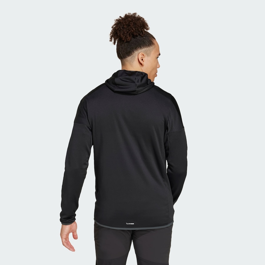 Спортивная флисовая куртка ADIDAS TERREX Xperior, черный — фото 3