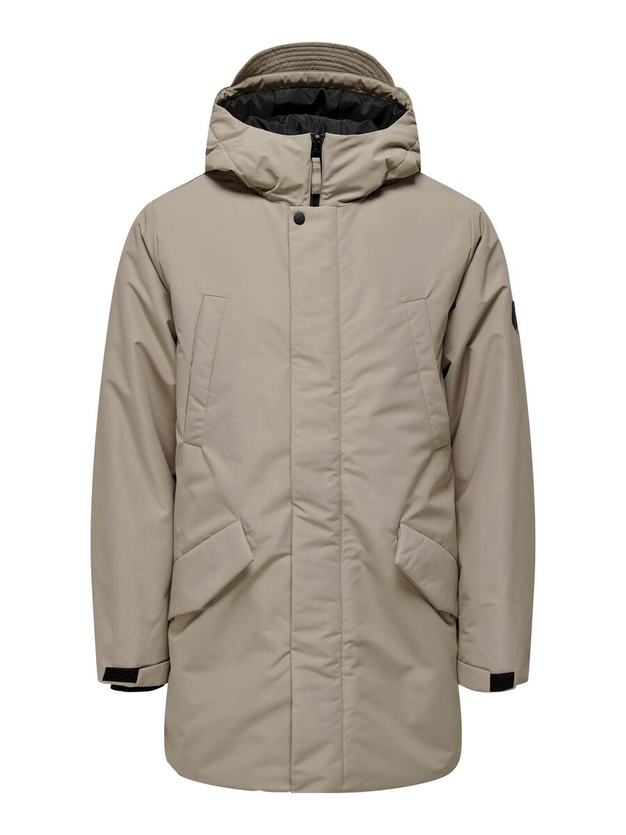 

Всесезонная куртка Only & Sons Between-Seasons Parka ONSCarl, темно-бежевый