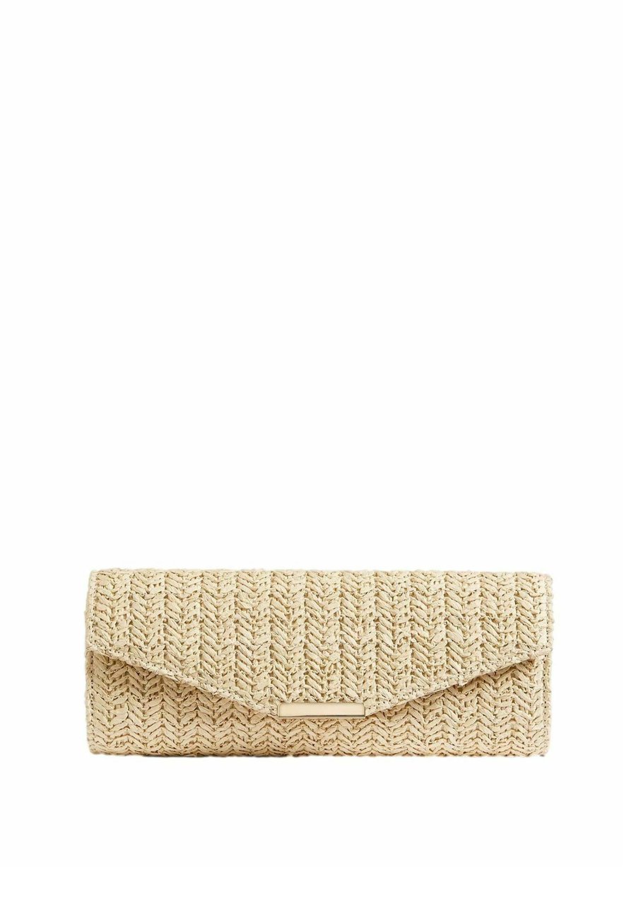 

Клатч Lipsy SLIM, Natural Raffia/Beige