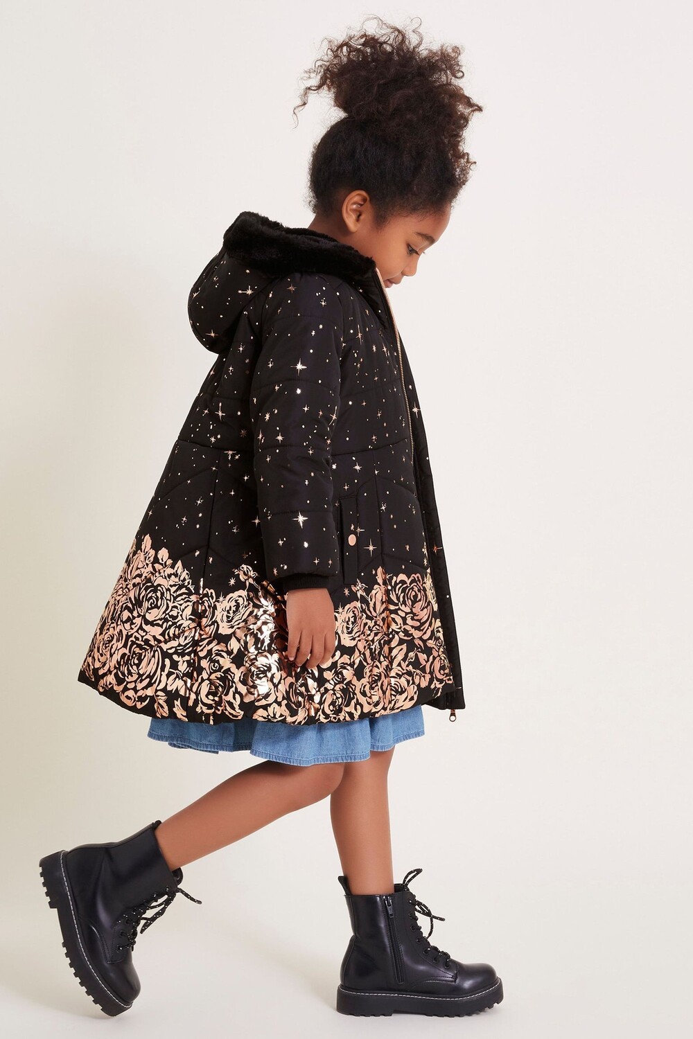 

Фольгированная окантовка Fiorella Monsoon, золотой