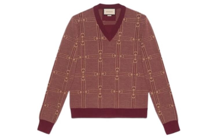 

Свитер мужской красный Gucci, красный