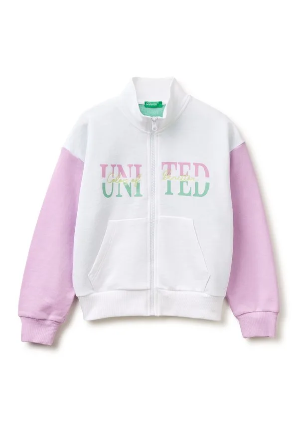 Толстовка на молнии с принтом United Colors Of Benetton, Multicolor