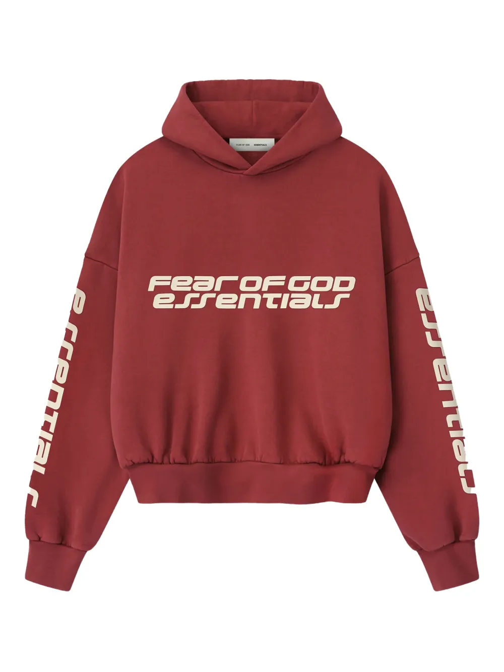 

Худи с логотипом Fear Of God Essentials, красный
