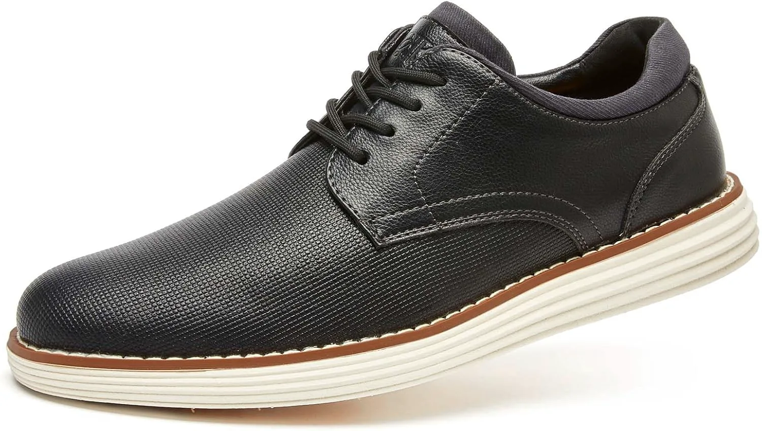 

Мужские легкие классические туфли, повседневные кроссовки, деловая повседневная обувь для работы и офиса, оксфорды для ходьбы CLOWSE, черный