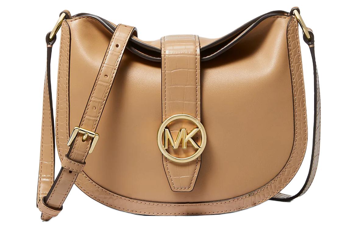 

Сумка через плечо Gabby из полиуретана малого размера женская верблюжья MICHAEL KORS
