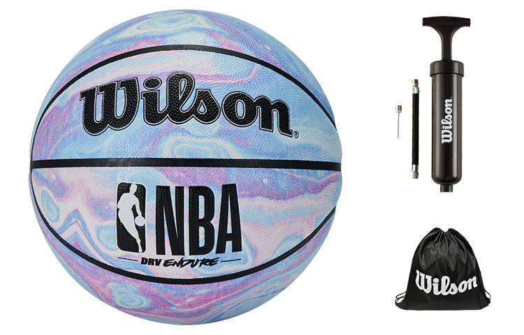 

Wilson Баскетбольный мяч NBA сине-фиолетовый размер 7 тренировочный унисекс