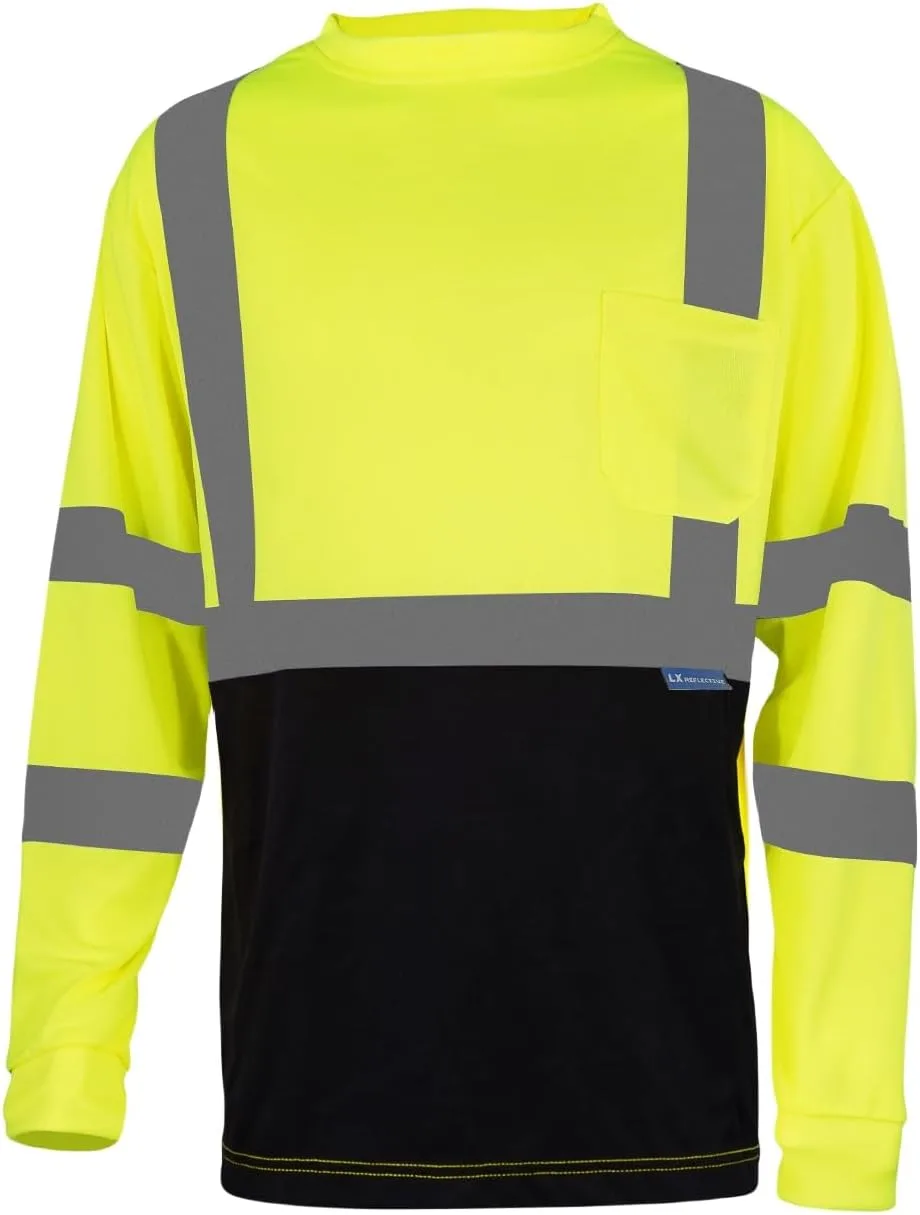 

Футболка Safety Reflective High Visibility с длинным рукавом для мужчин YSERB