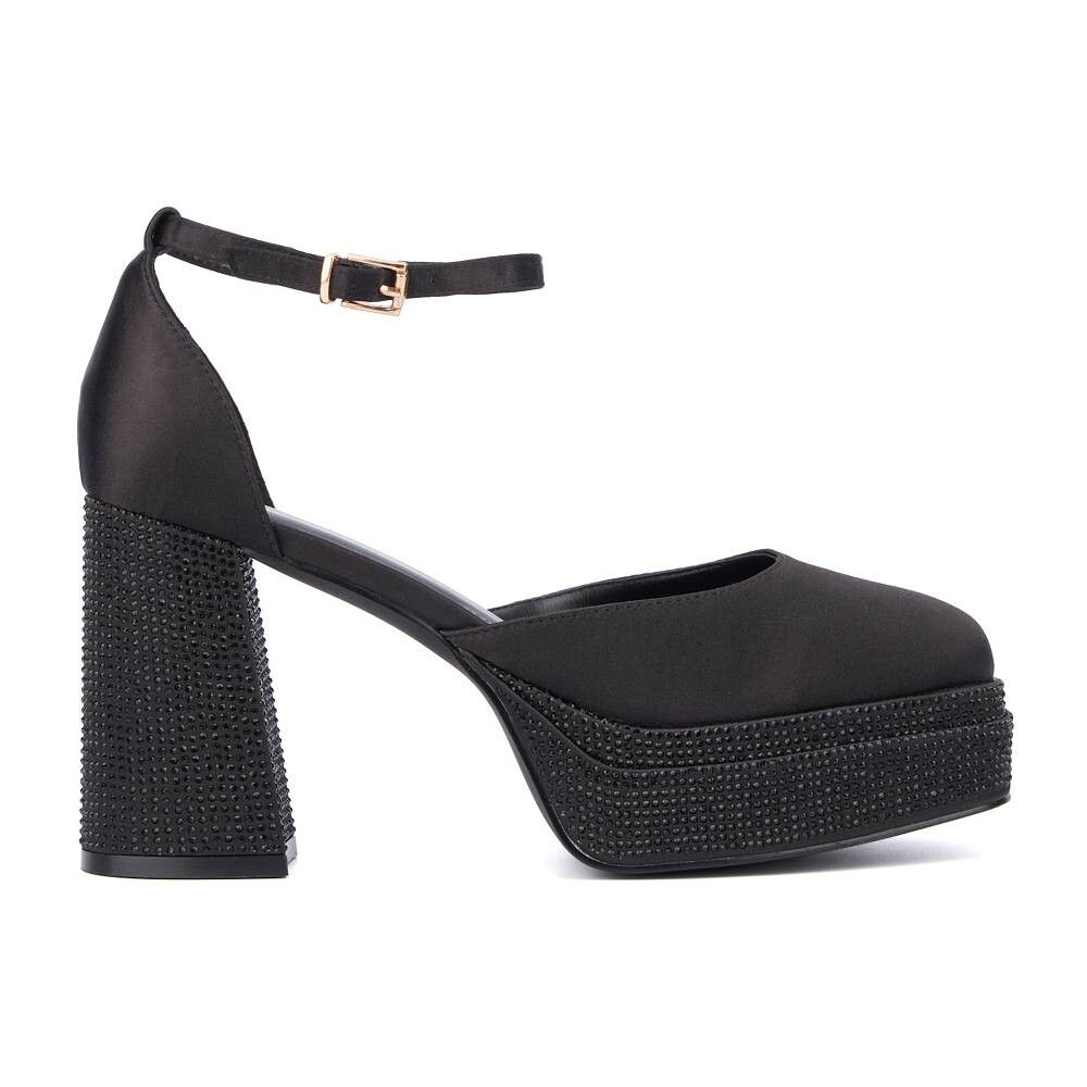 Женские туфли-лодочки высокой ширины Fashion toFigure Martine 2 Fashion to Figure, черный — фото 2