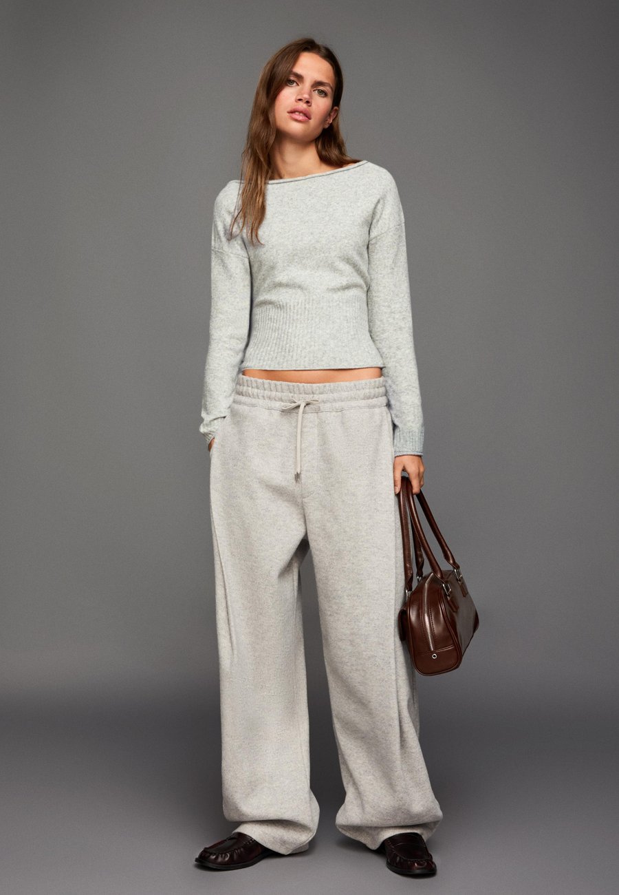 

Джемпер Bershka BOAT NECK, Grey