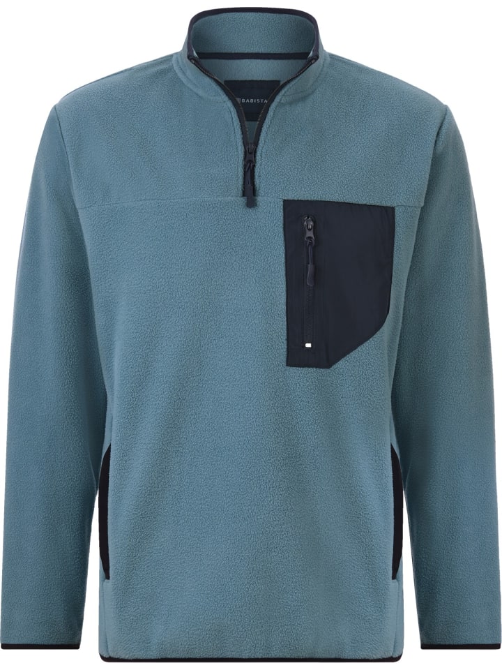 

Флисовый свитер BABISTA Fleece-Sweatshirt BELLAZONTI, синий