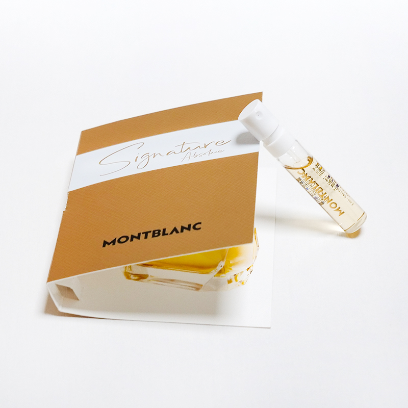 Ice Peak Traveler Gilded Seal набор пробников парфюма Eau De Parfum деревянный 2мл*2 MONTBLANC — фото 4