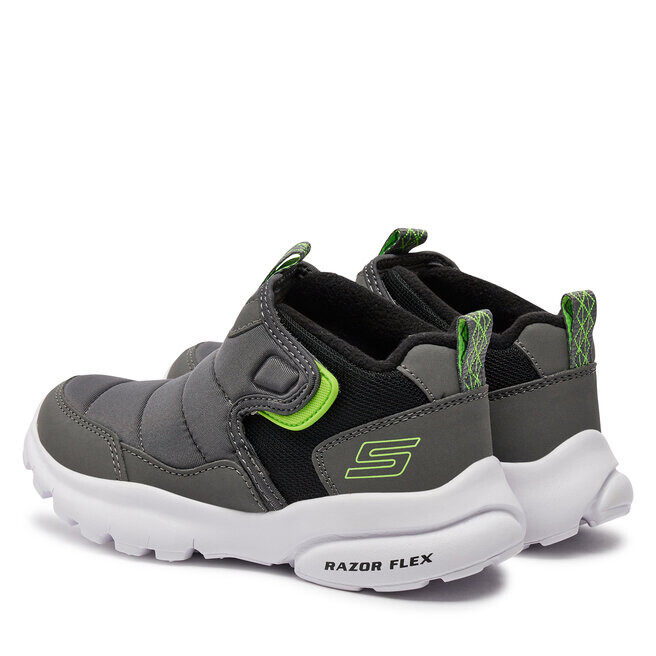 Вьетнамки Skechers Cool Break 403784L/CCBK Charcoal/Black, серый — фото 3