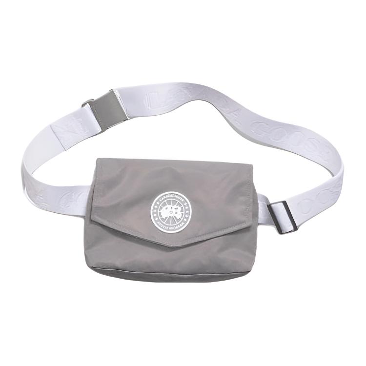 

Высокопроизводительная атласная поясная сумка Regular Unisex Willow Gray Canada Goose