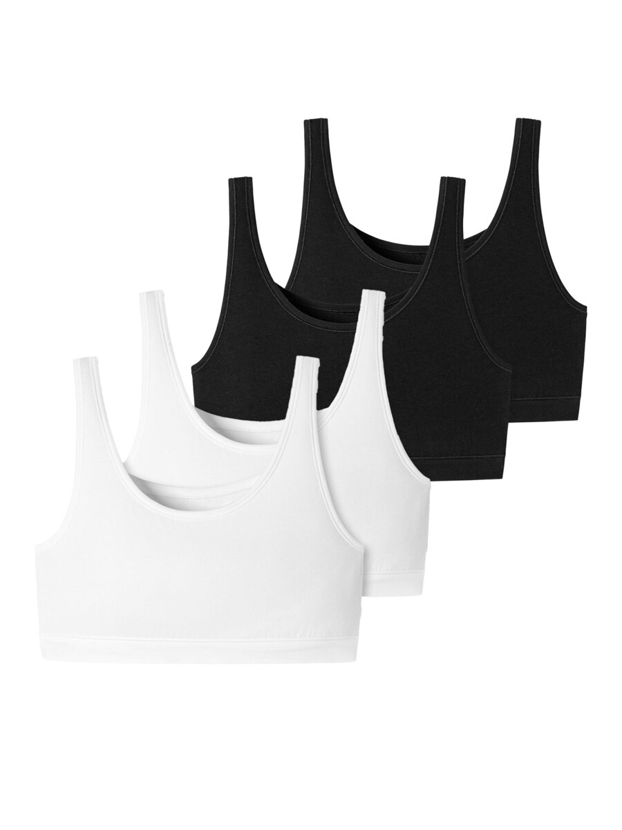 

Бюстгальтер-бралетт SCHIESSER 95/5 Organic Cotton, черный