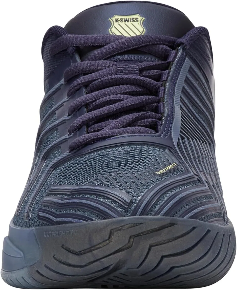 Кроссовки теннисные K-Swiss Ultrashot 4, Vintage Indigo/Naval Academy/Luminary Green — фото 3