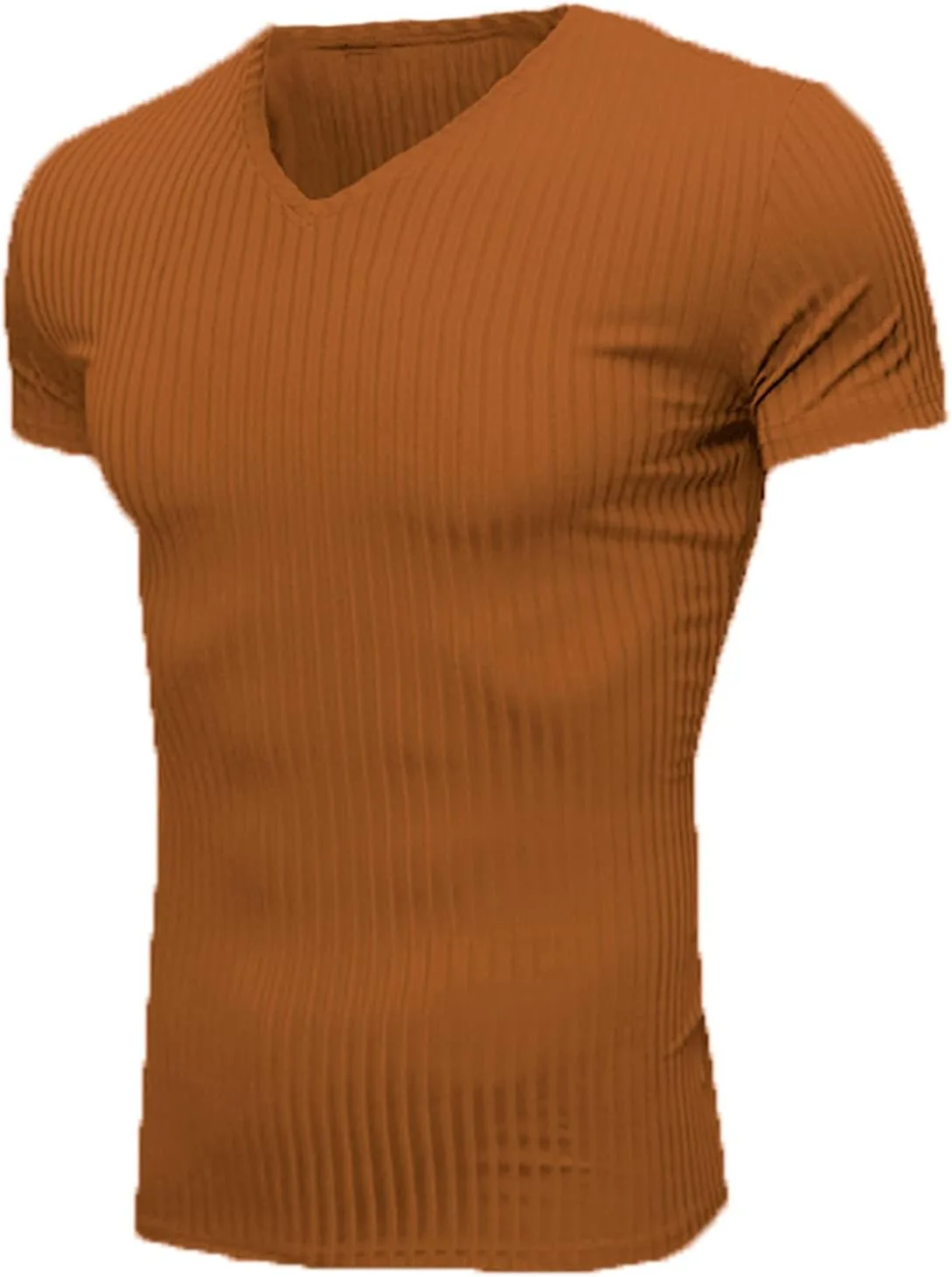 Футболка для бодибилдинга с коротким рукавом Slim Fit — фото 4