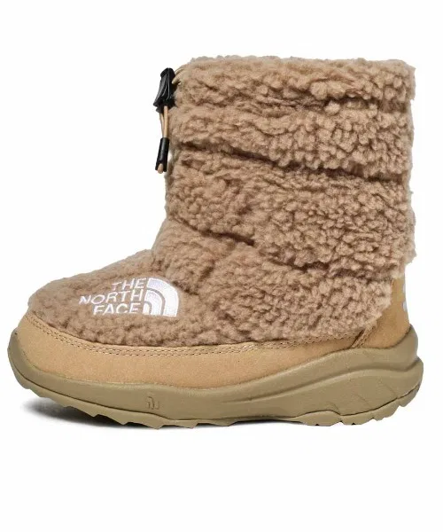 Зимние ботинки для детей The North Face Nuptse Bootie VII флис, коричневый — фото 2