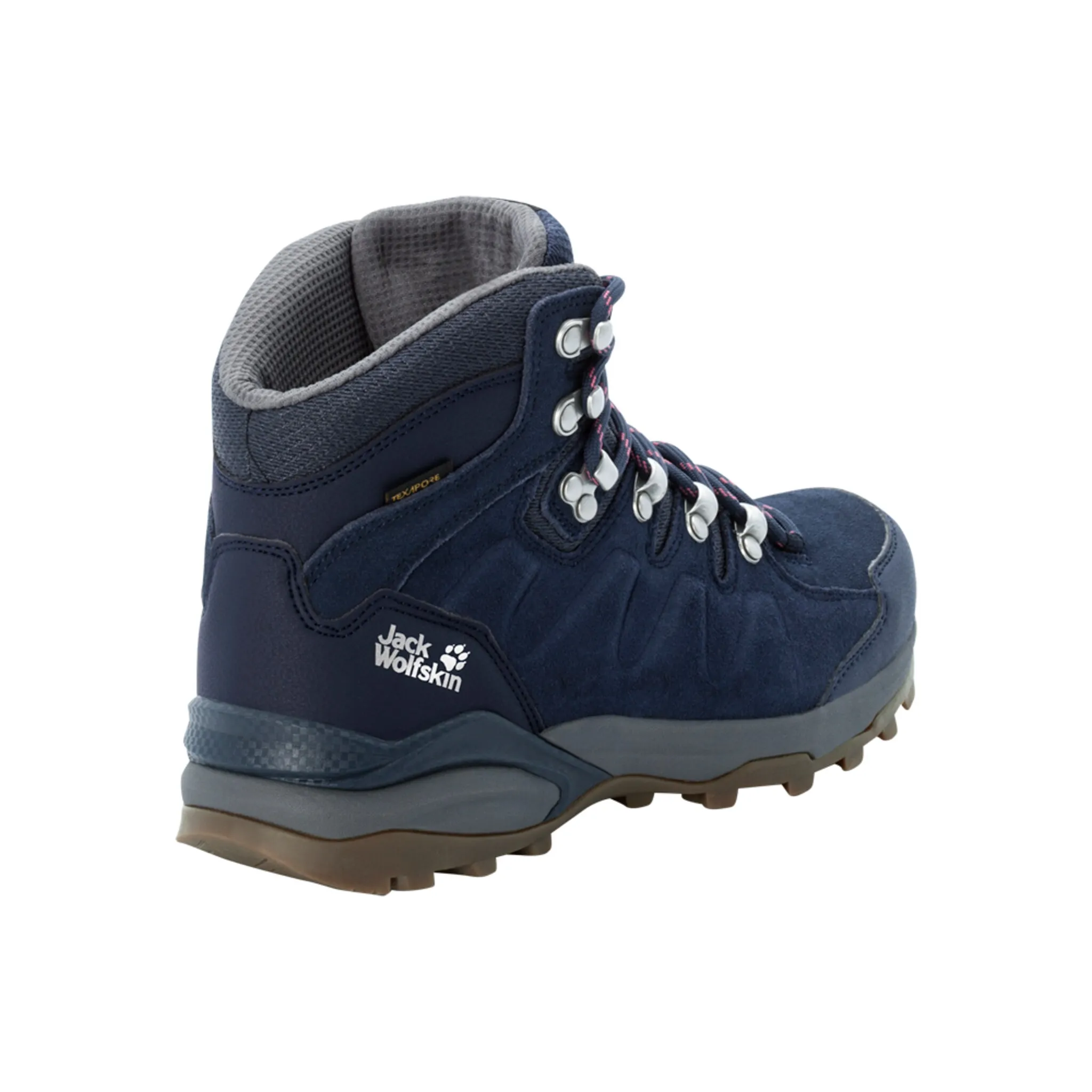 Кроссовки Jack Wolfskin "REFUGIO TEXAPORE MID W", синий — фото 4