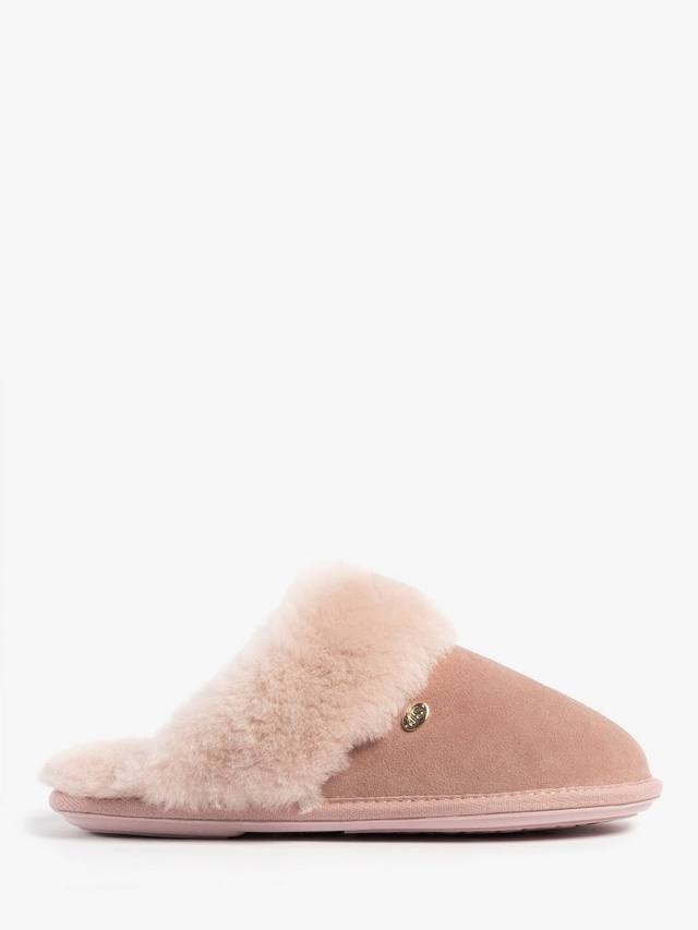 Теплые тапочки-мюли Duchess из овчины Just Sheepskin, Pink