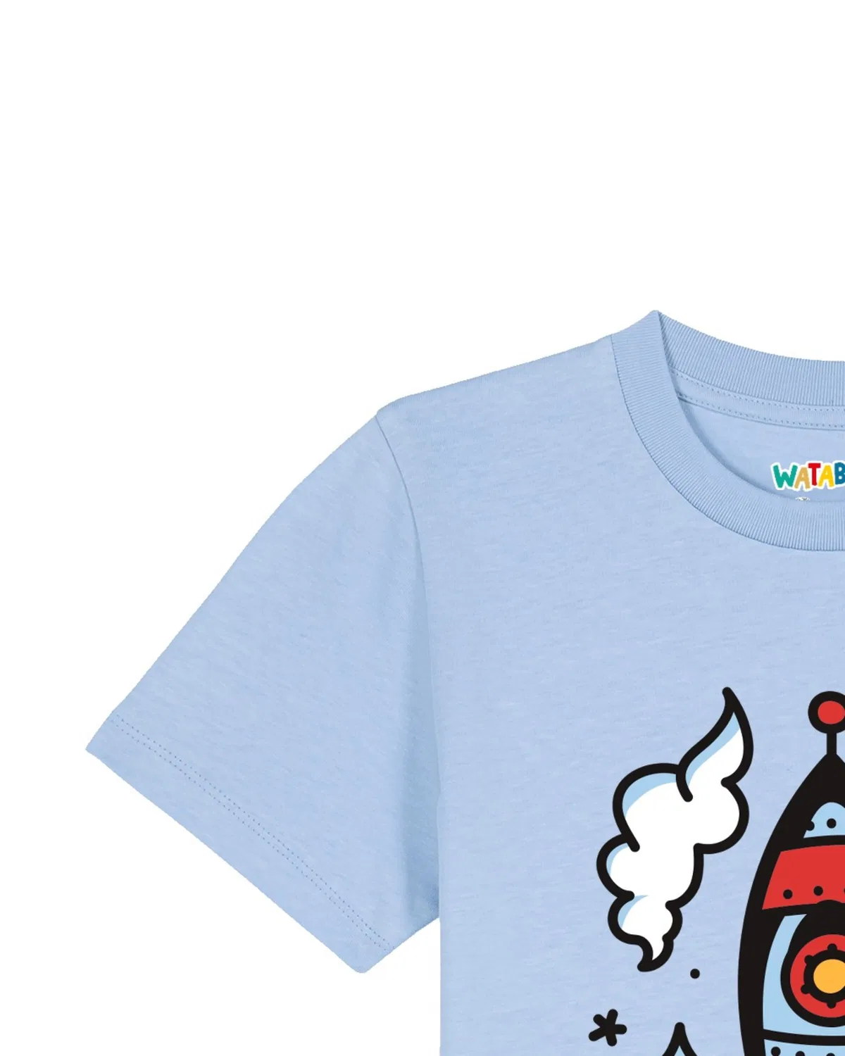 Футболка 'Rakete' Watabout.Kids, Light Blue — фото 3