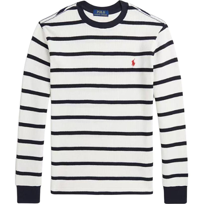 Polo Ralph Lauren Толстовка с длинным рукавом и полосками White детская — фото 3