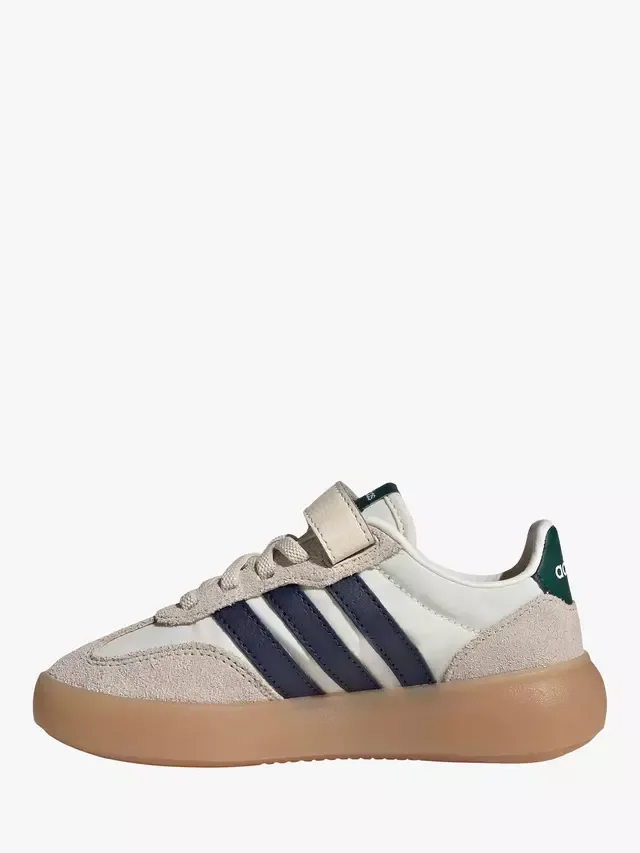 Детские кроссовки Barreda Decode из смешанной кожи, цвет: белый/разноцветный adidas — фото 4