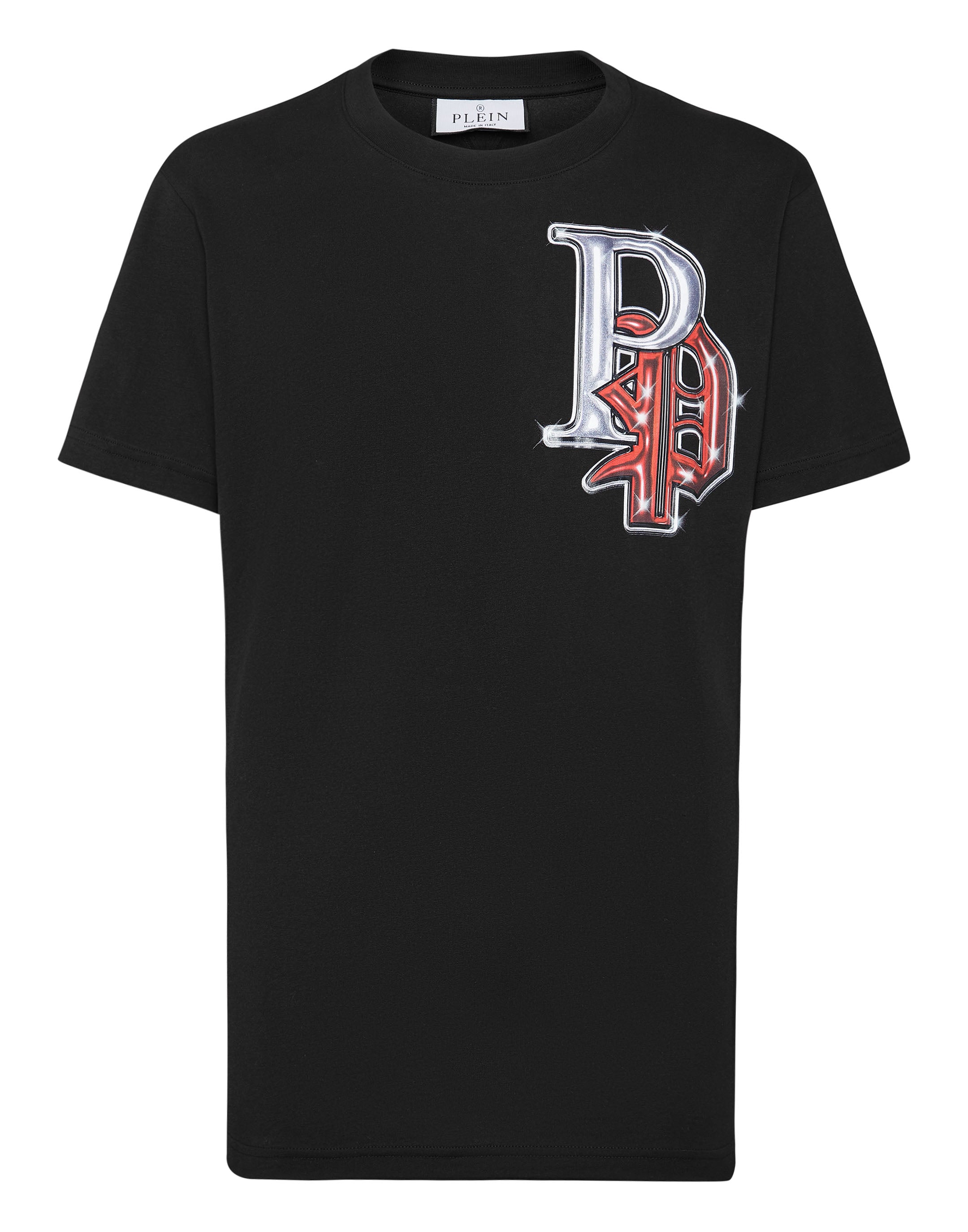 

Футболка с круглым вырезом SS Skully Gang PHILIPP PLEIN, черный