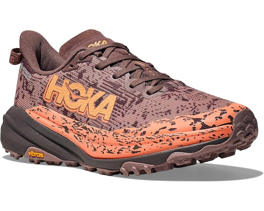 

Кроссовки Hoka Speedgoat 6 GTX, цвет Smoky Quartz/Quartzite