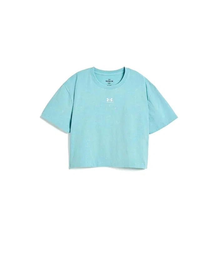 Футболка Rival Wash Under Armour Kids, Blue Haze/White