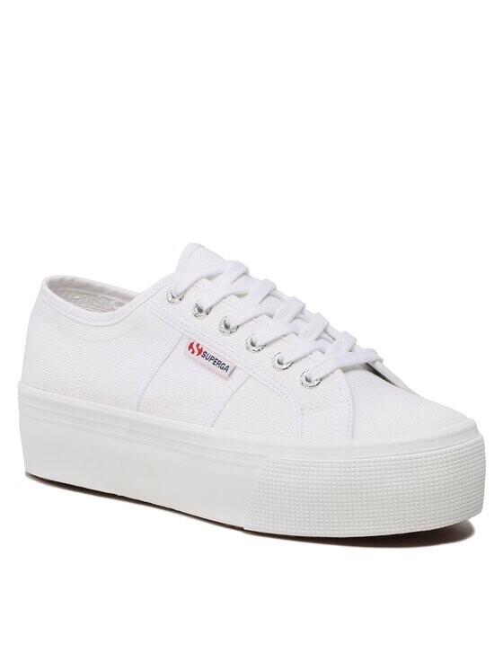 

Кроссовки из ткани Superga, белый