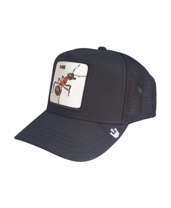 

Бейсболка дальнобойщика "Скотный двор" Goorin Bros, черный